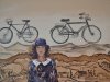 VENDIDO"Caminos en Bici"detalle - Exposición SinOlvido                                               